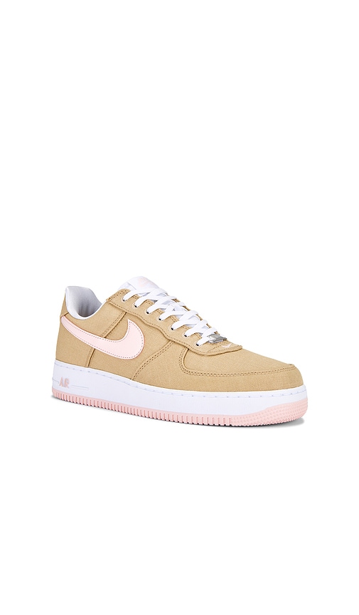 Nike Low-top Rubber Sole Sneakers With Contrast Stitching In Brown