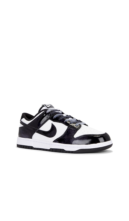 Nike Dunk Low Retro Sneakers In White Suede And Leather In White