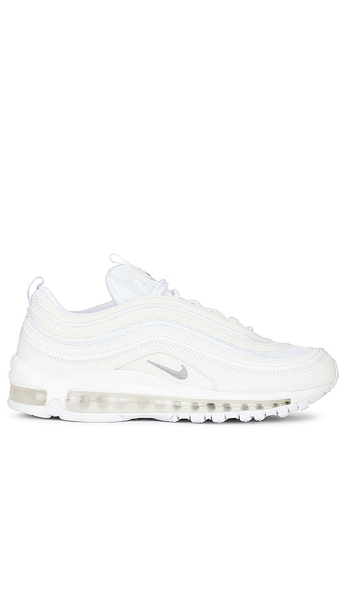 Shop Nike Air Max 97 In White & Wolf Grey