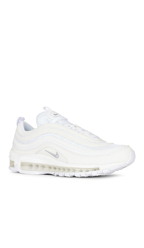 Shop Nike Air Max 97 In White & Wolf Grey