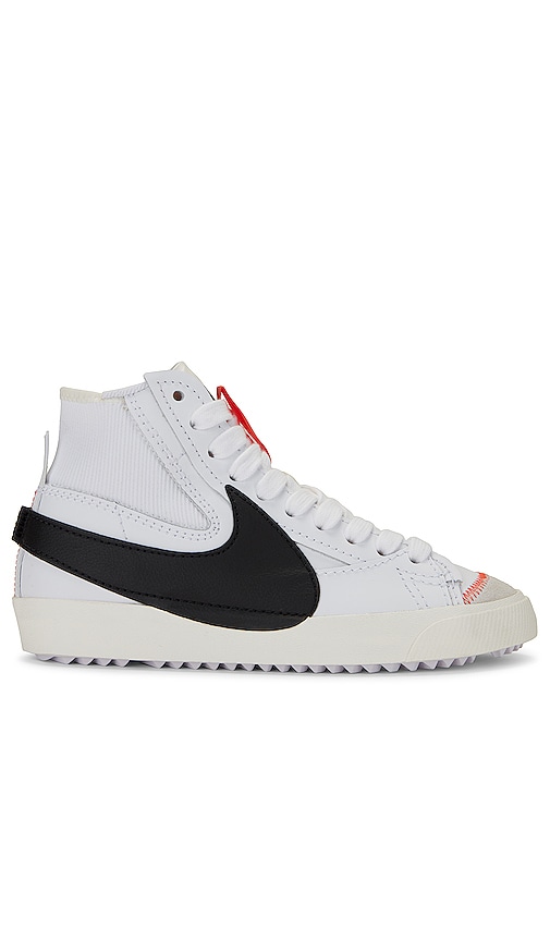 Shop Nike Blazer Mid '77 Jumbo In White & Black