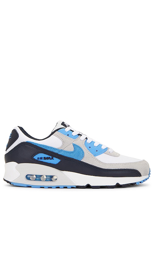 Inflar Conmemorativo Productos lácteos Nike Air Max 90 Sneakers in White, University Blue, & Pure Platinum |  REVOLVE