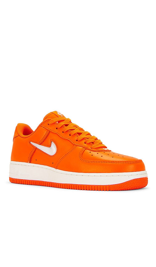 Nike Air Force 1 Low Retro Sneakers in Safety Orange & Summit White