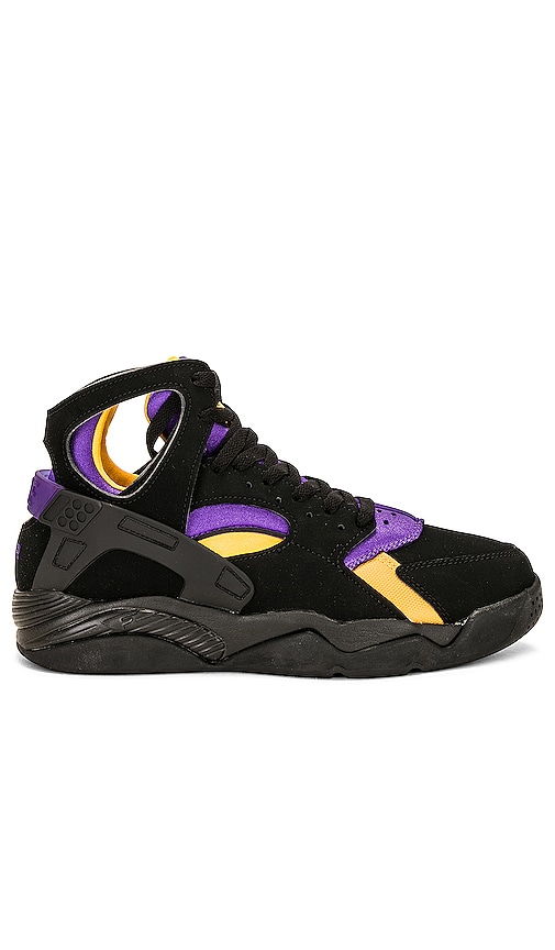 nike air huarache black purple