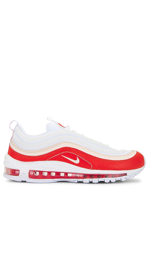 Nike Air Max 97 Sneaker In Picante Red  Guava  Ice  & White