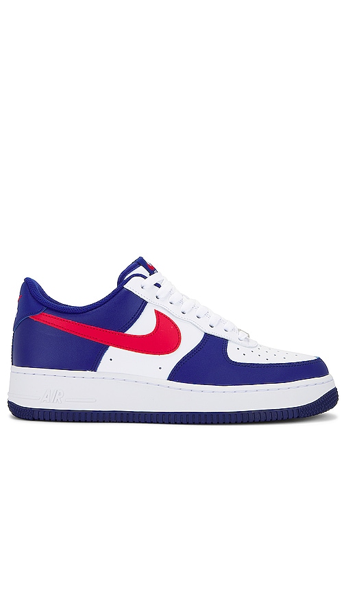 Nike Air Force 1 '07 Americana Sneakers In Blue And Red