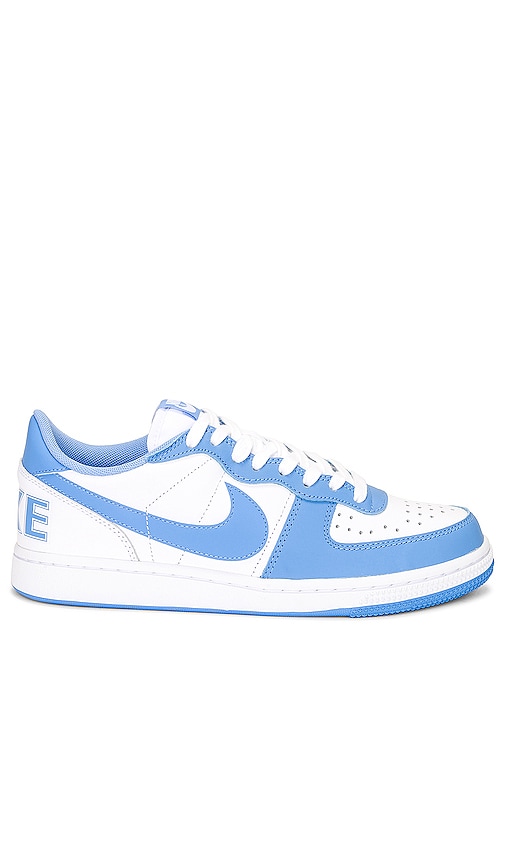 Shop Nike Terminator Low Sneaker In University Blue  & White