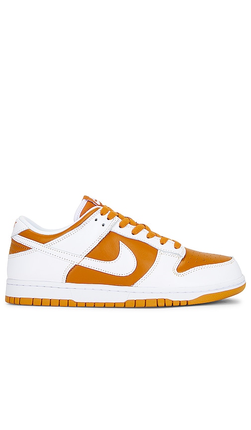 Shop Nike Dunk Low Qs In Dark Curry & White