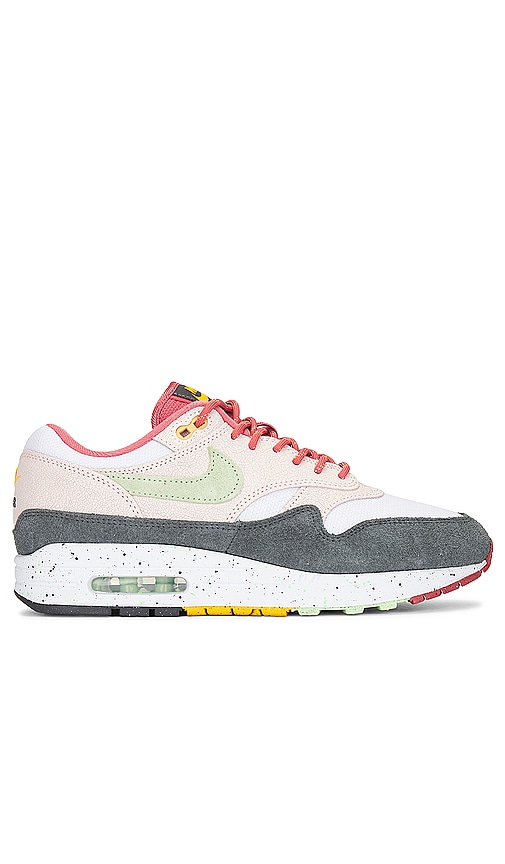 Nike Air Max 1 In Light Soft Pink  Vapor Green  & Anthraci