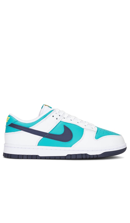 Nike Dunk Low Retro in Dusty Cactus, Thunder Blue, &amp; White