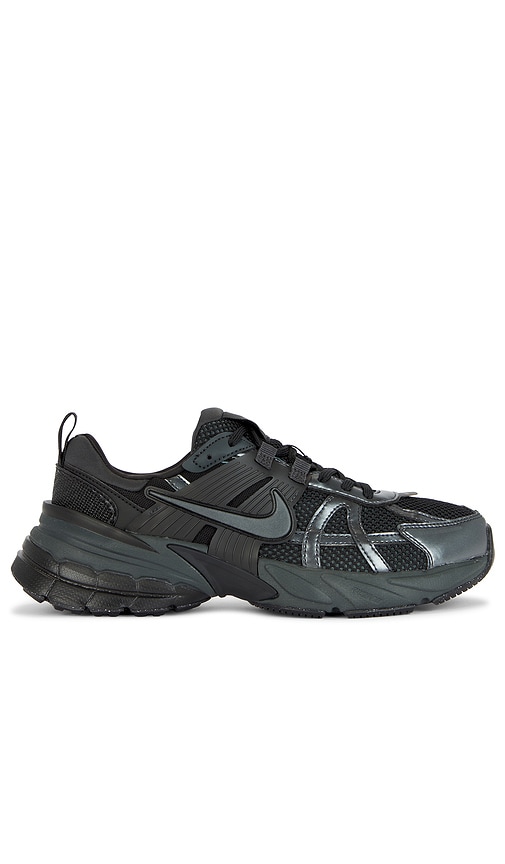 Nike V2k Run Sneaker In Black  Dark Smoke  Grey  & Anthracite
