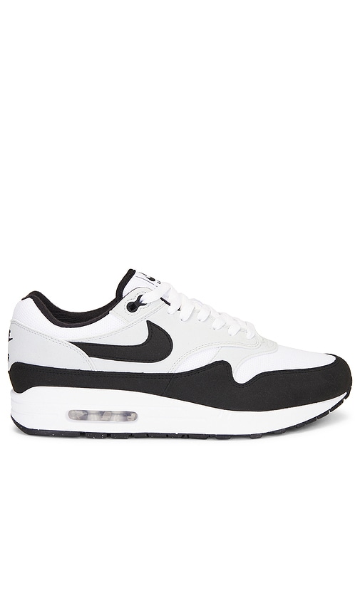 Shop Nike Air Max 1 Sneaker In White  Black  & Pure Platinum