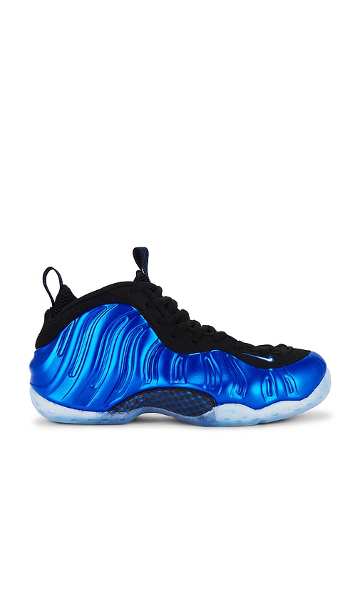 Nike Air Foamposite One in Blue White Black Clear REVOLVE