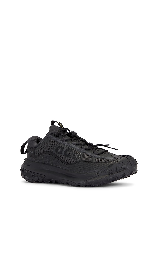 Nike Acg Mountain Fly 2 Low Gtx Sneakers In Dark Smoke Grey  Black  & Anthracite