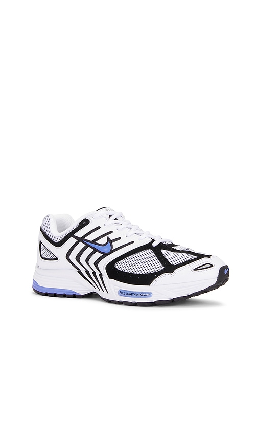 Nike Air Pegasus 2005 Sneakers In White  Royal Pulse  Black  & Metallic Si