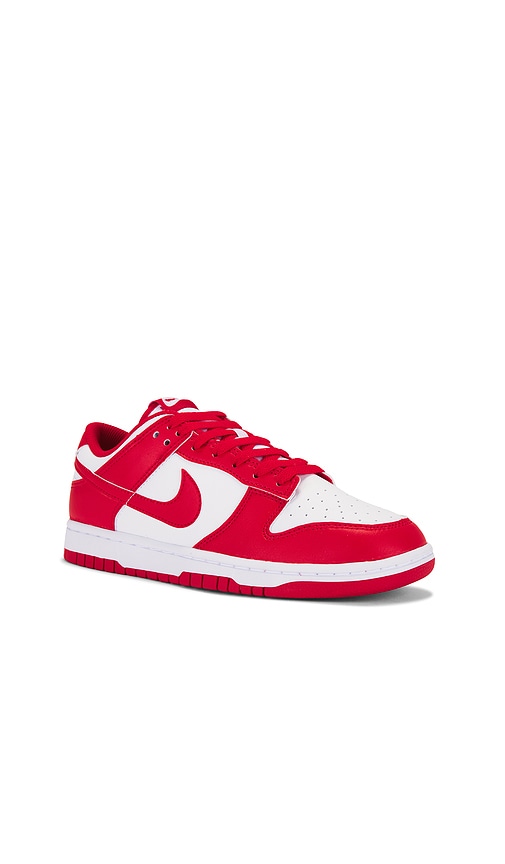 Nike Dunk Low Retro "usc" Sneakers In White University Red & White