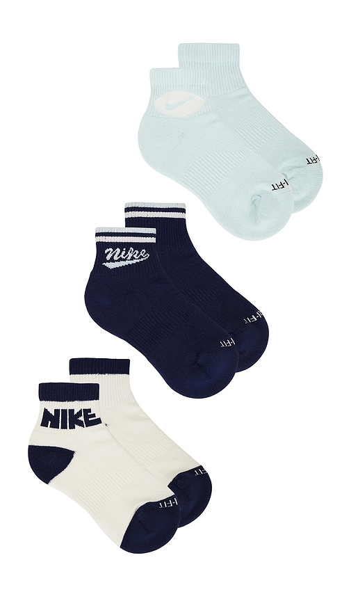 Nike Everyday Plus Ankle Socks In Multi Color
