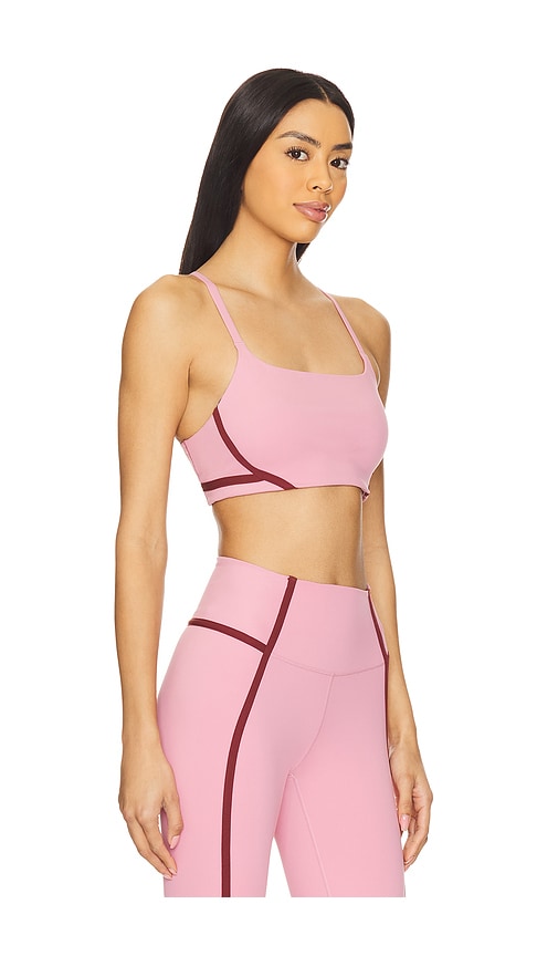 Nike Light-support Lightly Lined Sports Bra In Elemental Pink
