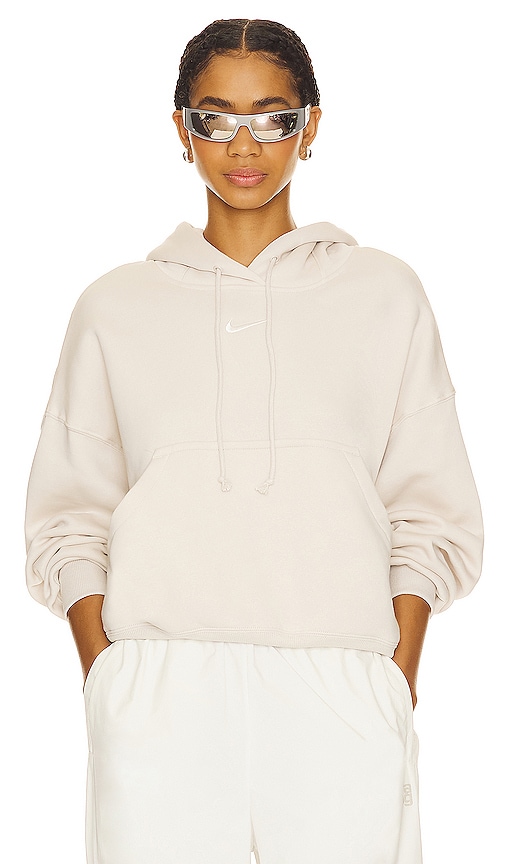 Nike oversized hoodie discount beige