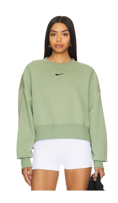 Nike Phoenix Sweatshirt In Green
