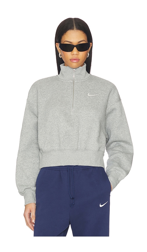 Nike 1/2 Zip Cropped Sweatshirt
