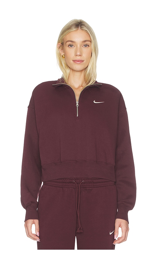 Nike 1/2 Zip Cropped Sweatshirt