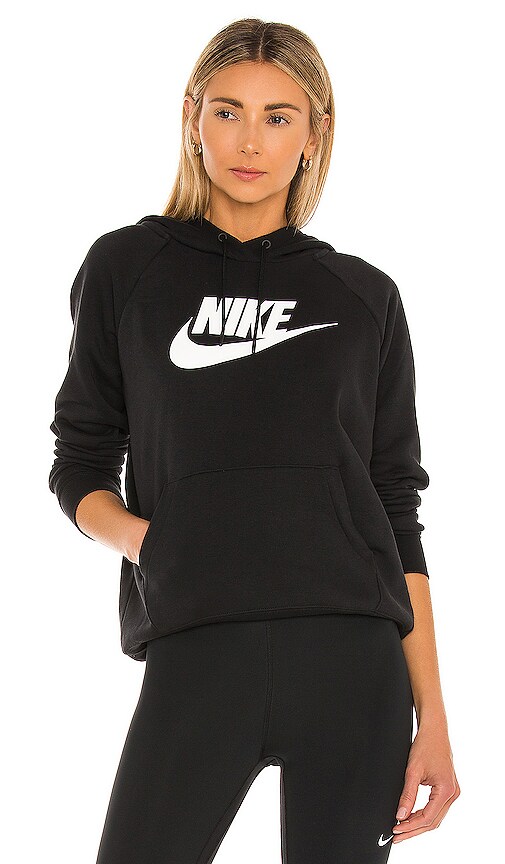 nike nsw hoodie black