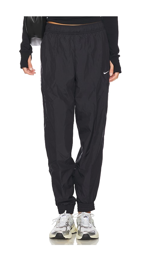 Nike Jordan Woven Track Tunnel Pant In Black In Black & White
