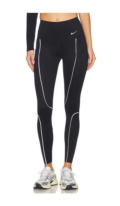 Nike Go High Rise 7 8 Reflective Leggings in Black REVOLVE