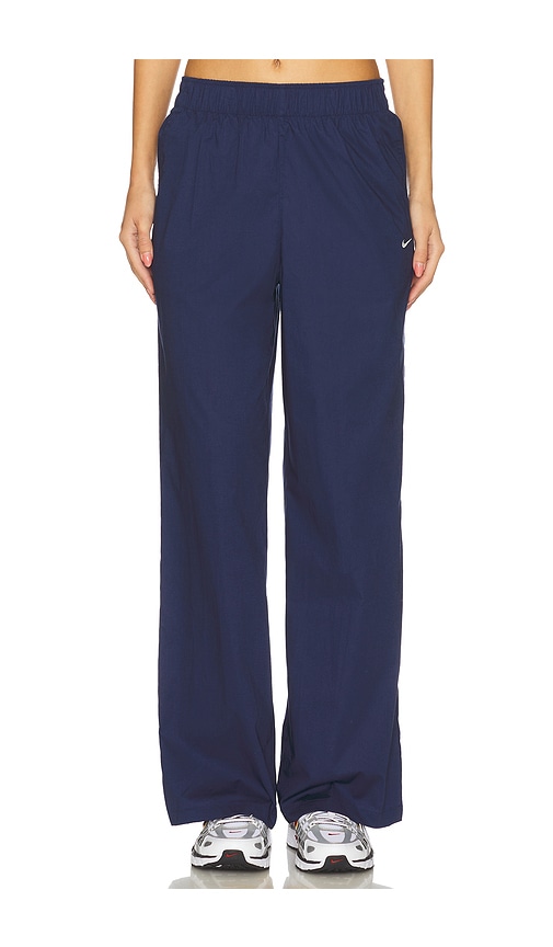 Nike Chill Poplin High Waisted Open Hem Pant