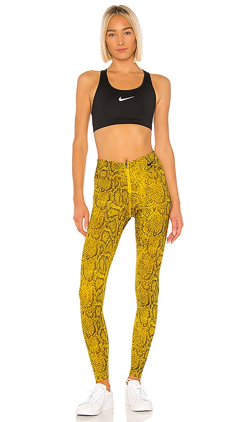 yellow nike leggings