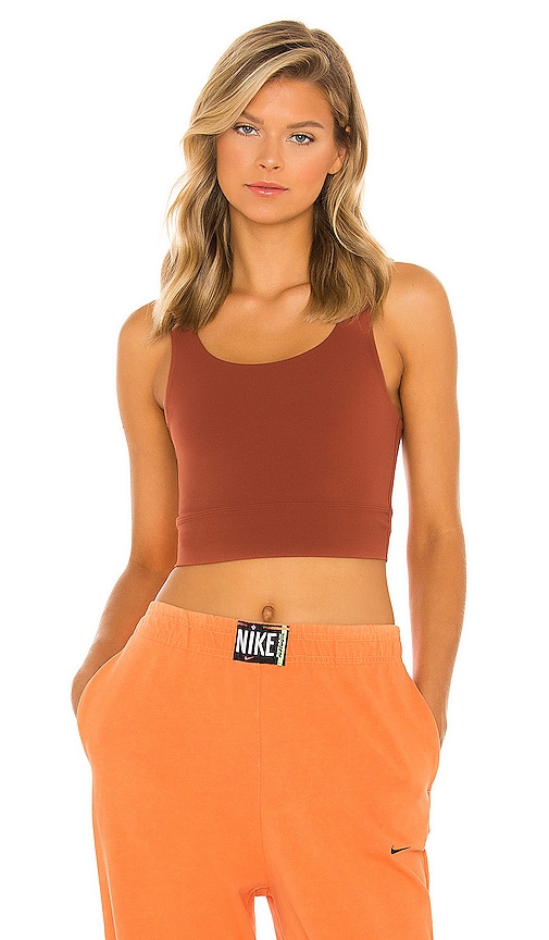 Nike Women's Yoga Luxe 670 - Redstone/Dark Pony