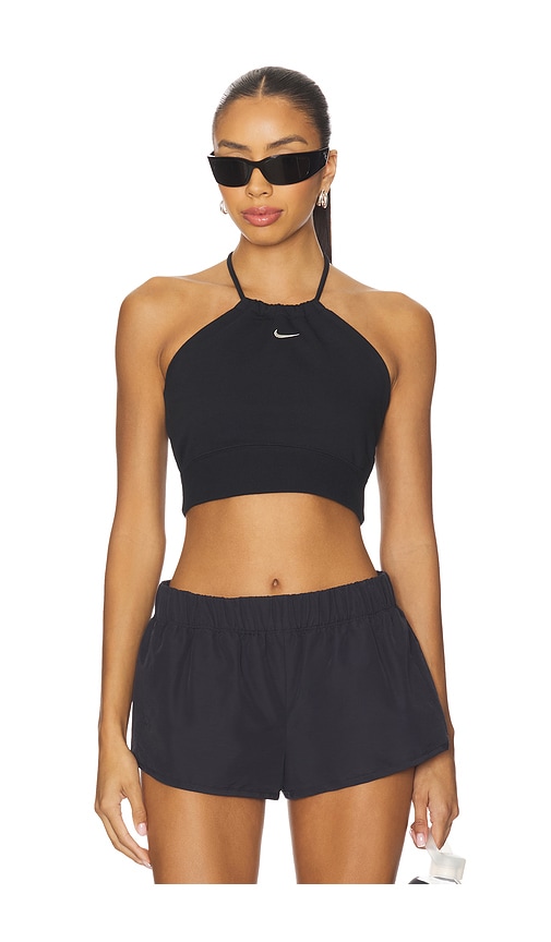 Nike Slim Cropped French Terry Halter Top
