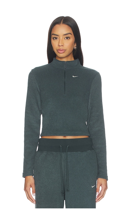 Nike Slim Long Sleeve Cozy Fleece 1/2 Zip Top