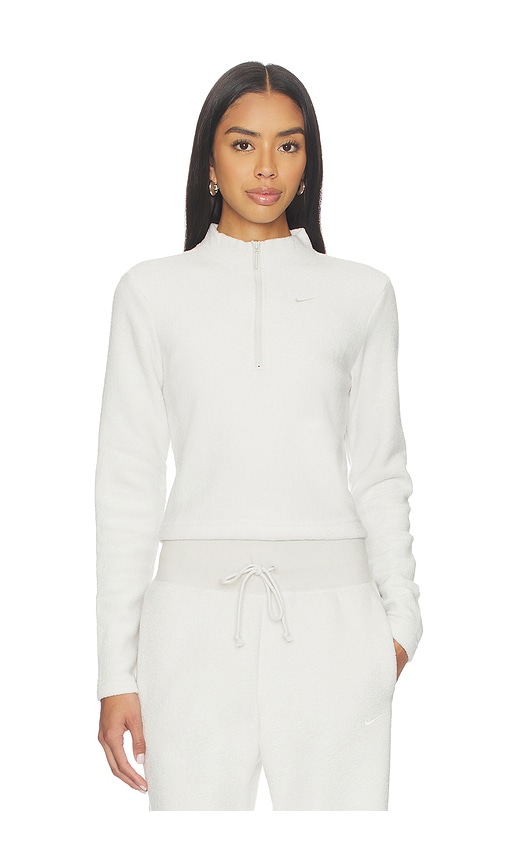 Nike Slim Long Sleeve Cozy Fleece 1/2 Zip Top