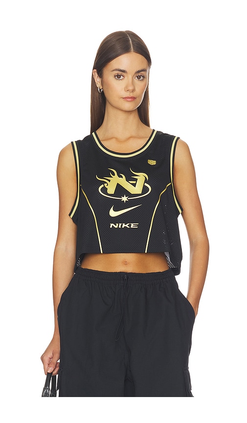 Nike Cropped Jersey Tank Top