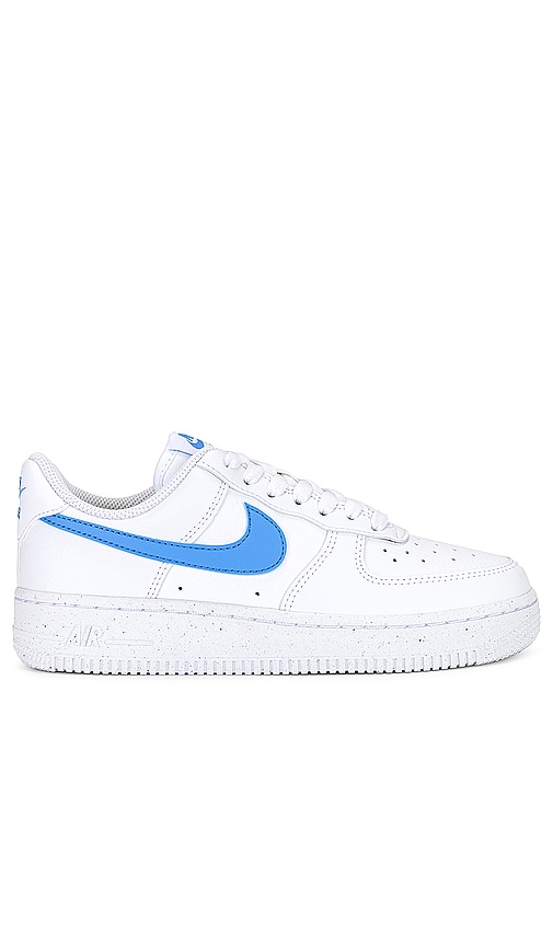 Shop Nike Air Force 1 '07 Se Sneaker In White  University Blue  & Volt