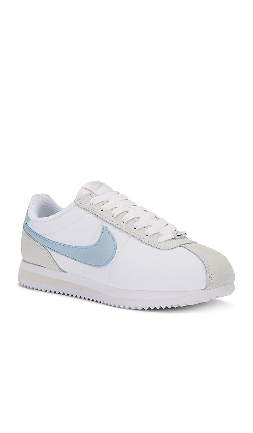 Shop Nike Cortez Txt Sneaker In White  Light Armory Blue  & Light Orewoo
