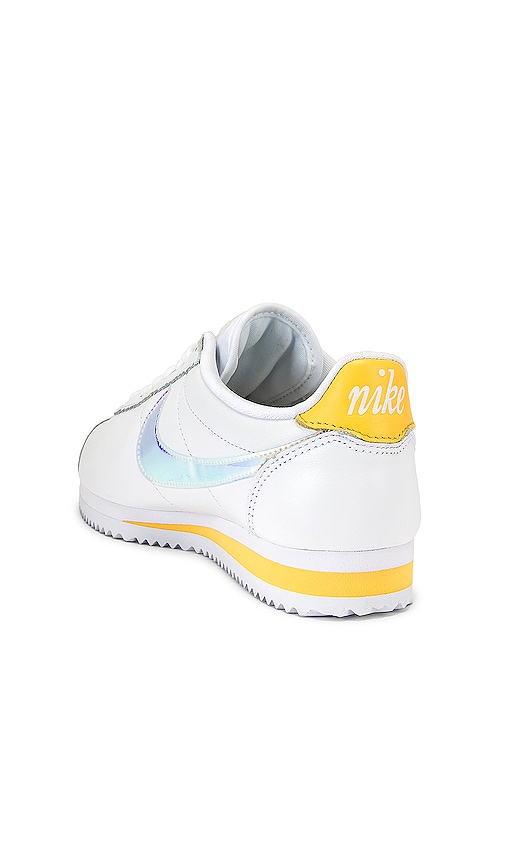nike cortez white clear topaz gold
