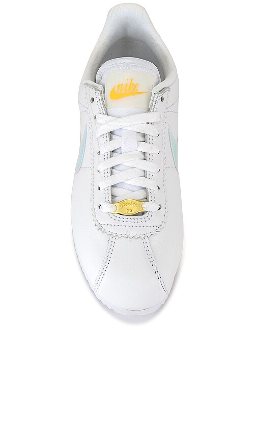 nike cortez white clear topaz gold