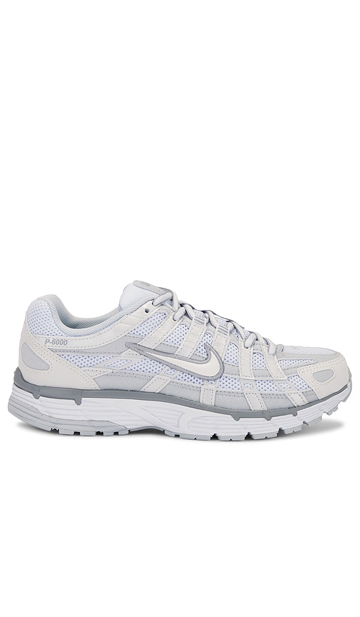 Shop Nike P-6000 Sneaker In Summit White  White  & Pure Platinum