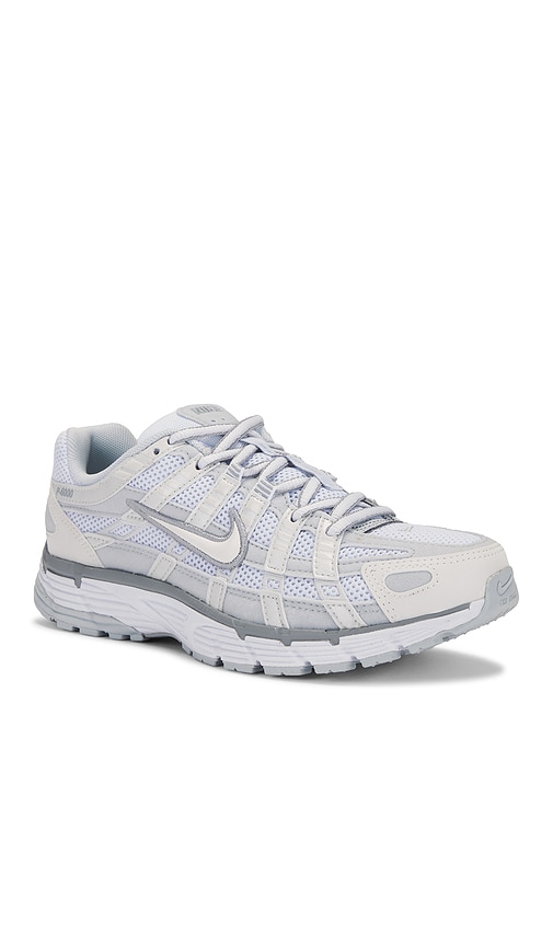 Shop Nike P-6000 Sneaker In Summit White  White  & Pure Platinum