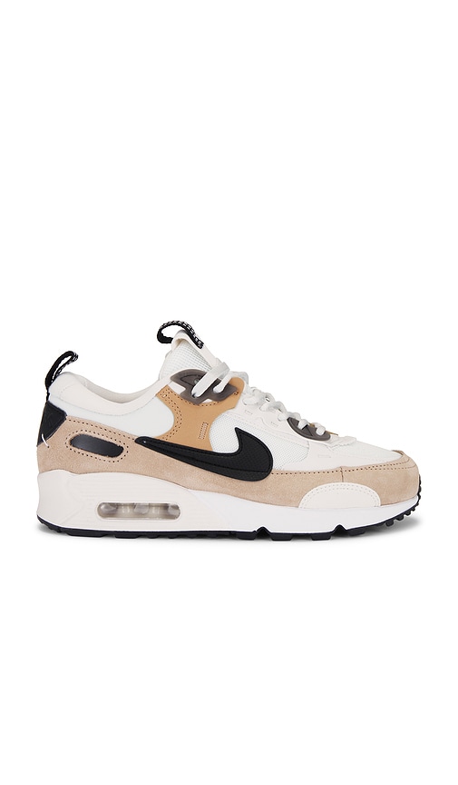 Nike Air Max 90 Futura Sneakers in Phantom, Black, Hemp , & Sanddrift