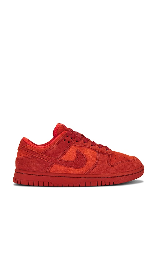 Nike Dunk Low Se Sneaker In Picante Red & Dragon Red