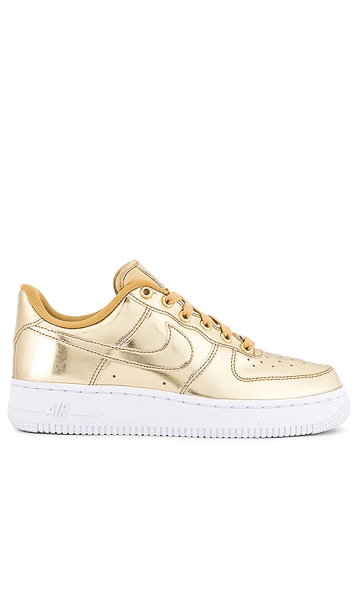 air force one nike gold