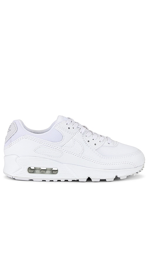 solid white nike air max
