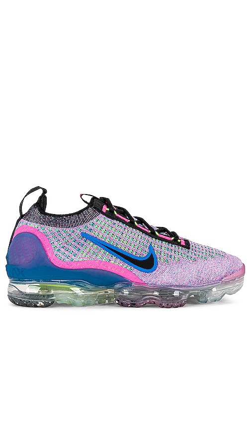 pink and blue nike vapormax