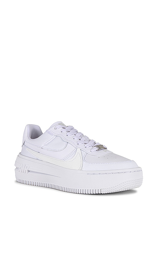 Shop Nike Air Force 1 Plt.af.orm Sneaker In White & Summit White
