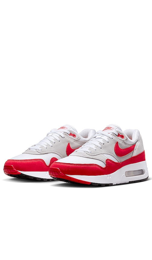 Shop Nike Air Max 1 '86 Og Sneaker In White  University Red  & Neutral Grey