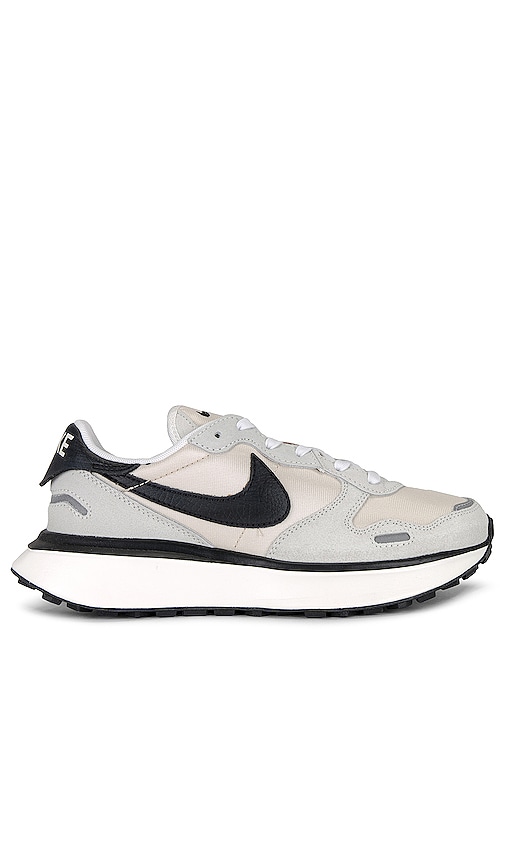 Nike Womens Summit White Phoenix Waffle Leather And Mesh Low-top Trainers